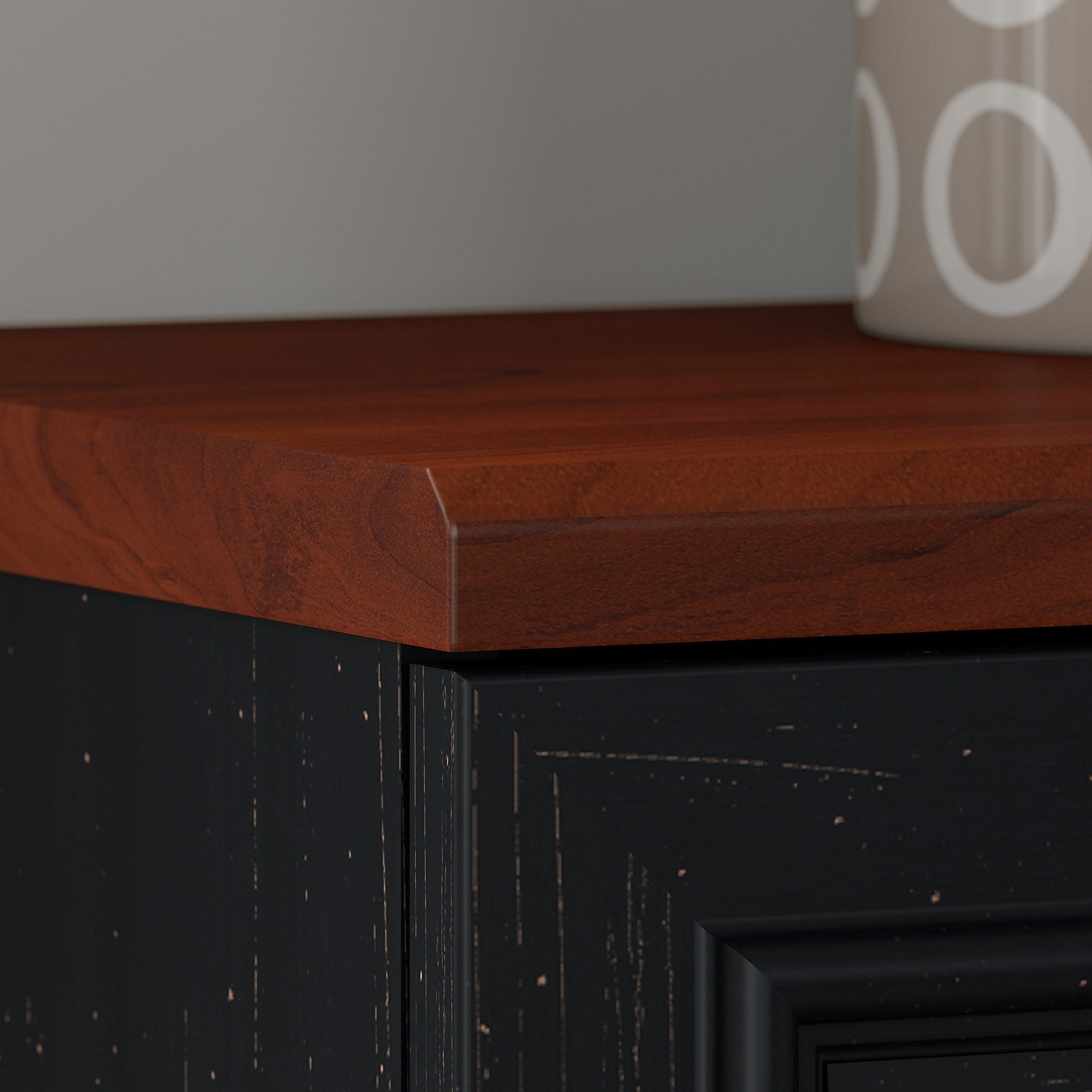 Fairview Storage Cabinet with Doors and Shelves by Bush Furniture - 31.73L x 12.76W x 30.71H