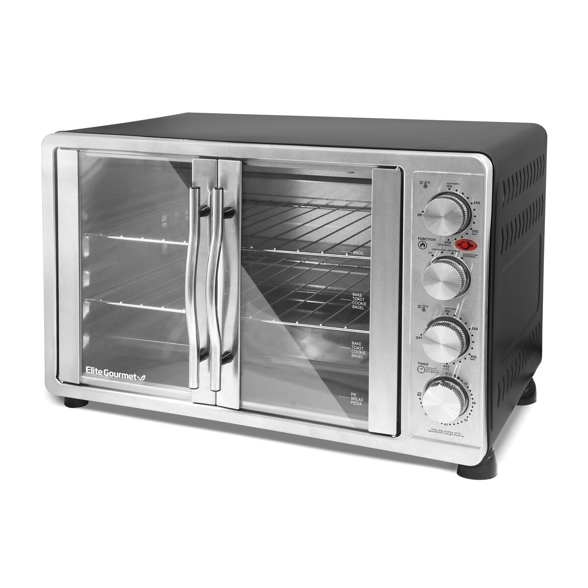 Four à double porte Elite Platinum avec rôtissoire et convection