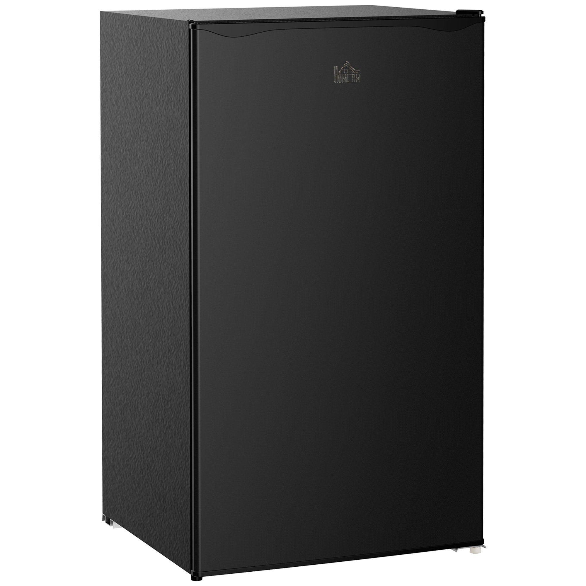 Mini-réfrigérateur HOMCOM de 3,2 pi³ avec congélateur, réfrigérateur compact à une porte avec thermostat réglable pour chambre à coucher