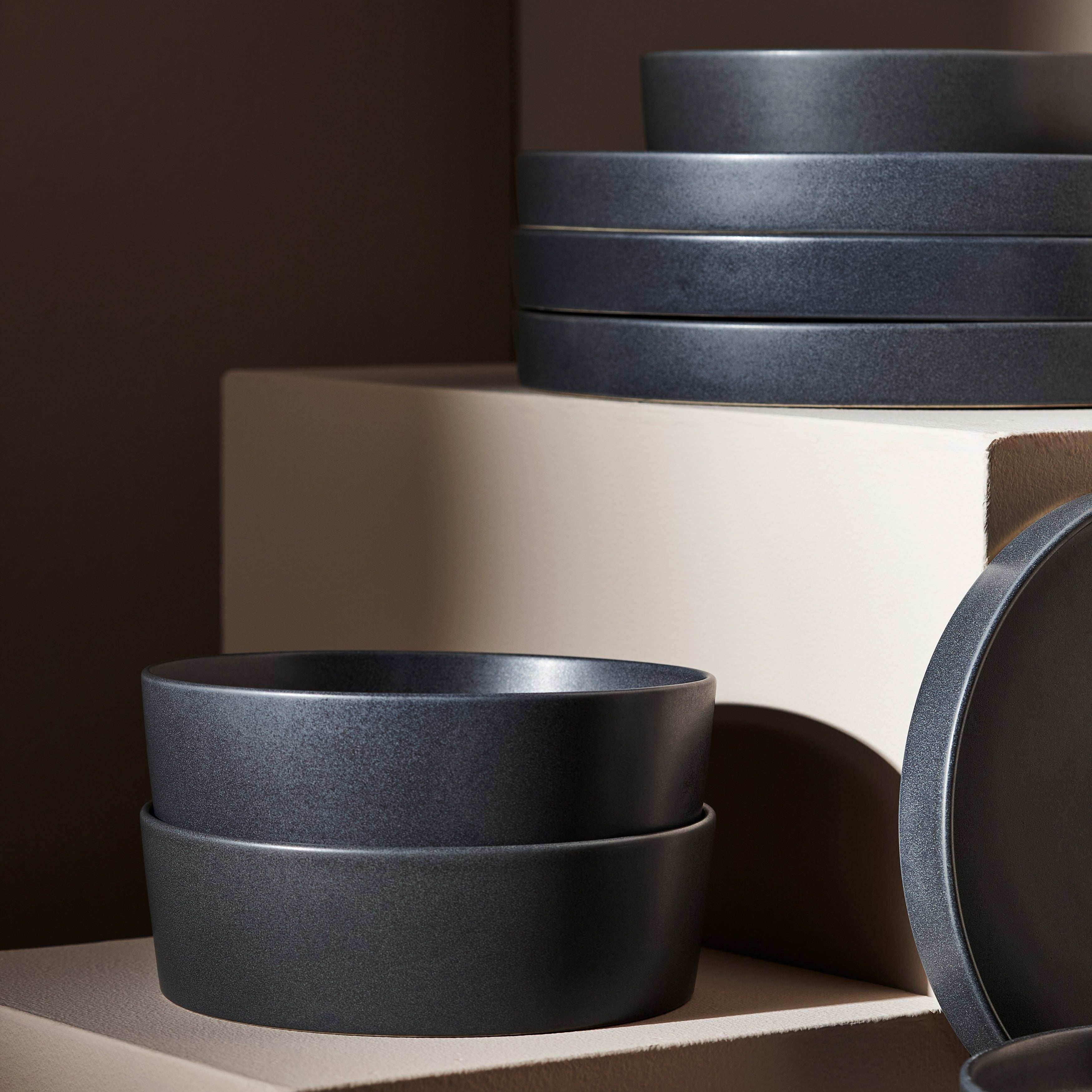 Stone by Mercer Project MODAN Stoneware Dinnerware Set