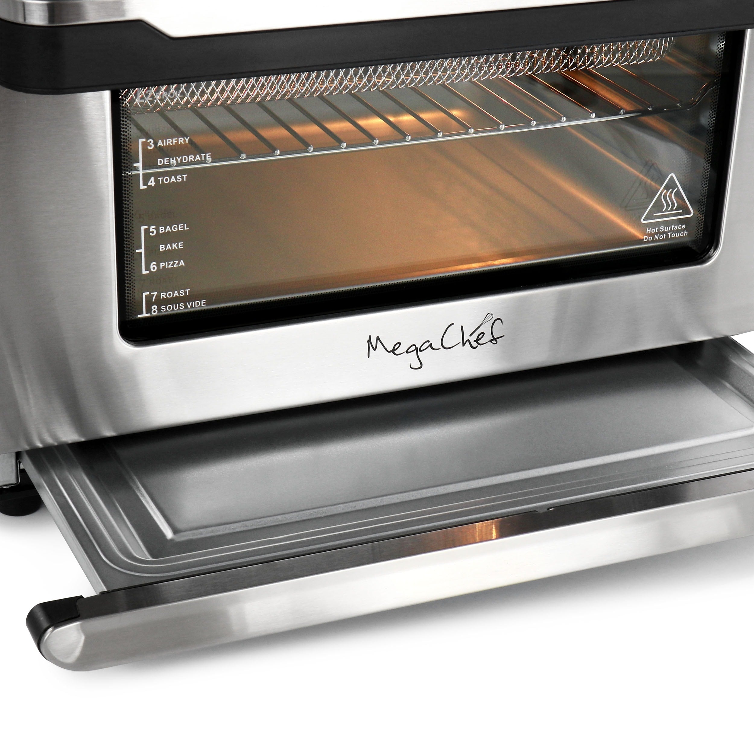 Four grille-pain multifonction à 21 préréglages avec friteuse à air