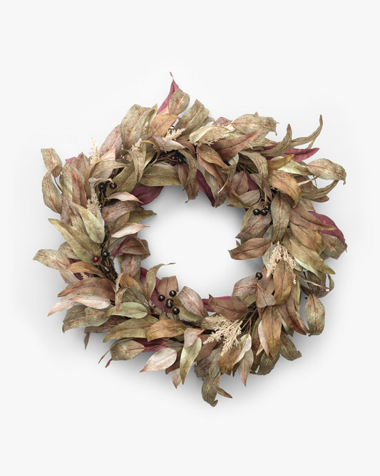 30 couronnes d'eucalyptus artificiel