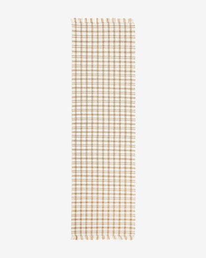 Tapis d'intérieur/extérieur tissé à la main Amherst