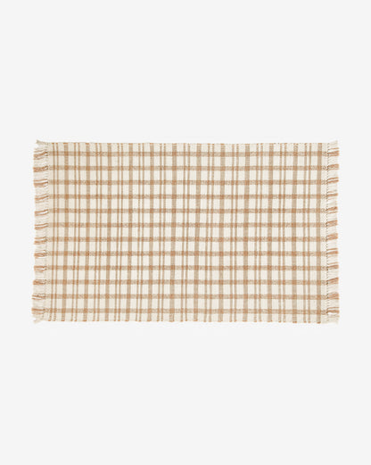 Tapis d'intérieur/extérieur tissé à la main Amherst