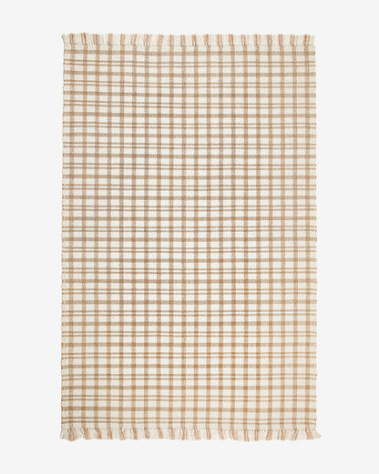 Tapis d'intérieur/extérieur tissé à la main Amherst