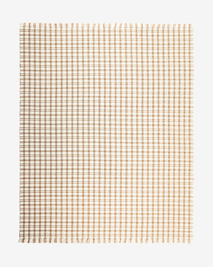 Tapis d'intérieur/extérieur tissé à la main Amherst