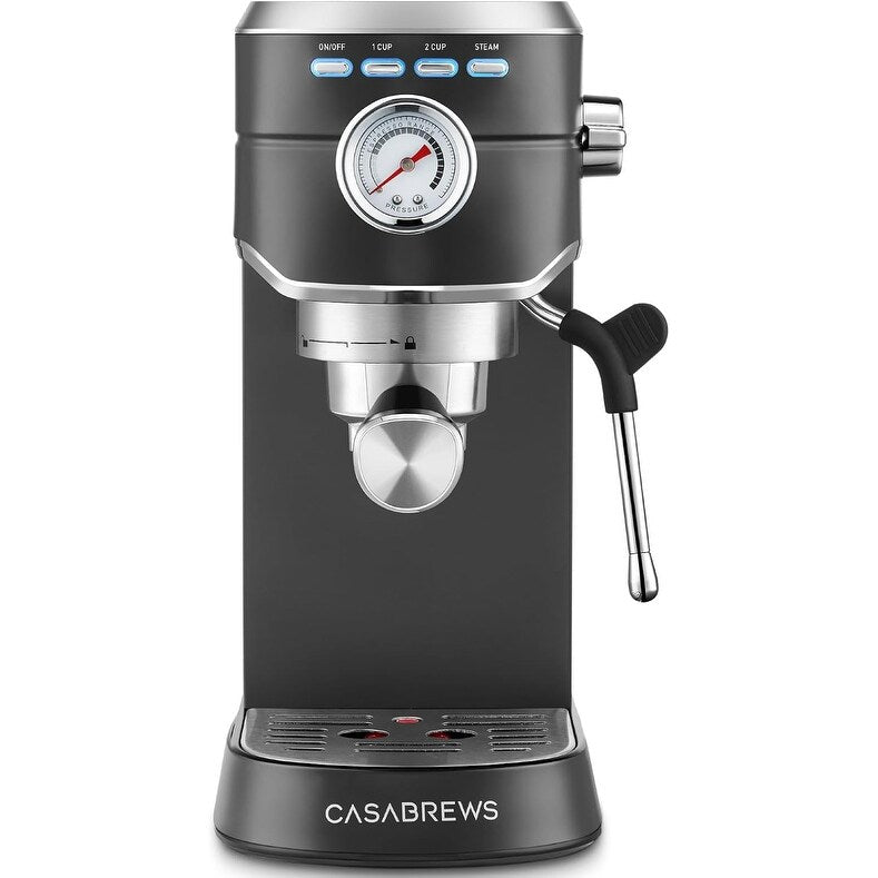 Machine à expresso CASABREWS CM5418 20 bars avec buse vapeur pour mousse de lait