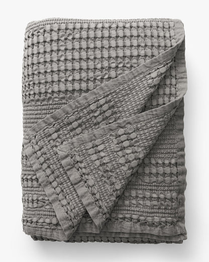 Couverture gaufrée gris cornaline