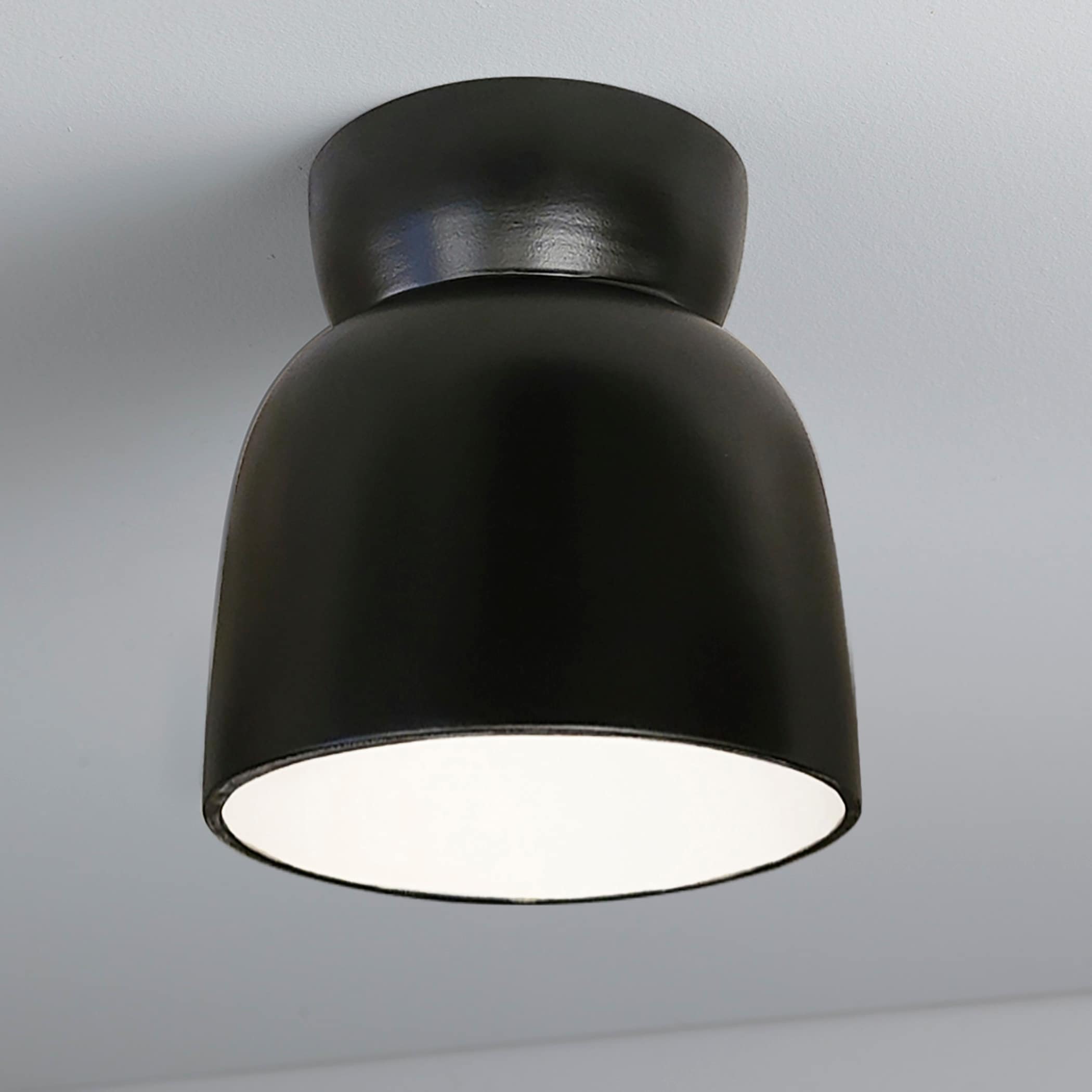 Ceramic Hourglass Flush-Mount