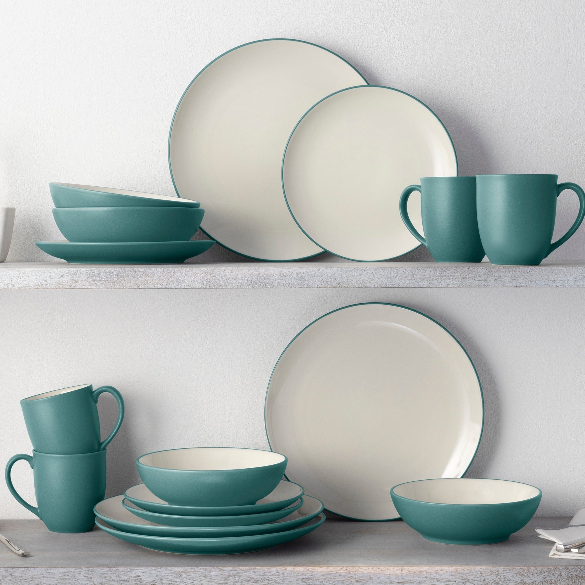 Noritake Colorwave 16-Piece Coupe Dinnerware Set, Service For 4