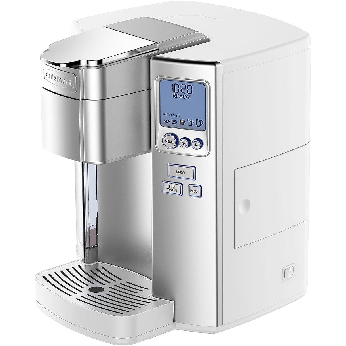 Cafetière à dose unique Cuisinart, 72 oz, programmable, acier