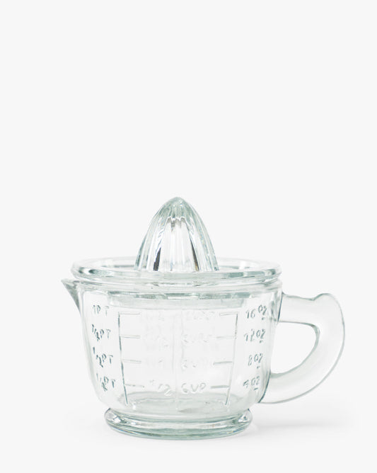 Presse-agrumes en verre avec verre doseur