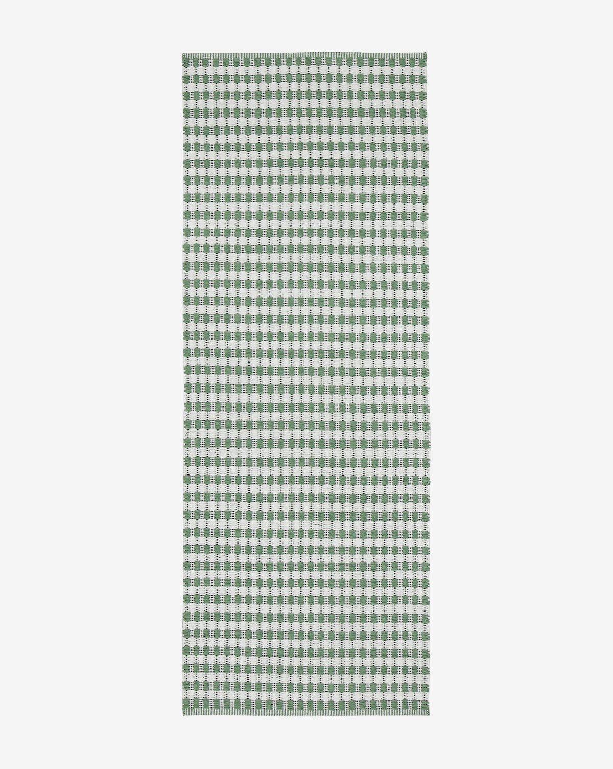 Tapis d'intérieur/extérieur tissé à la main vert Granada