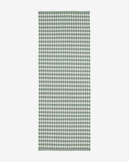 Tapis d'intérieur/extérieur tissé à la main vert Granada