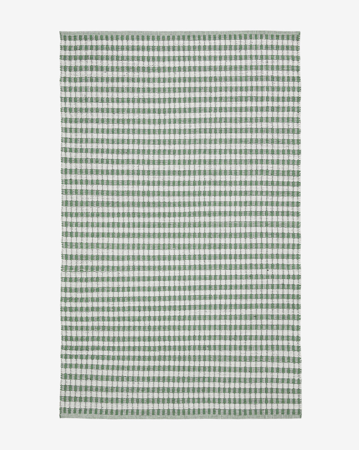 Tapis d'intérieur/extérieur tissé à la main vert Granada