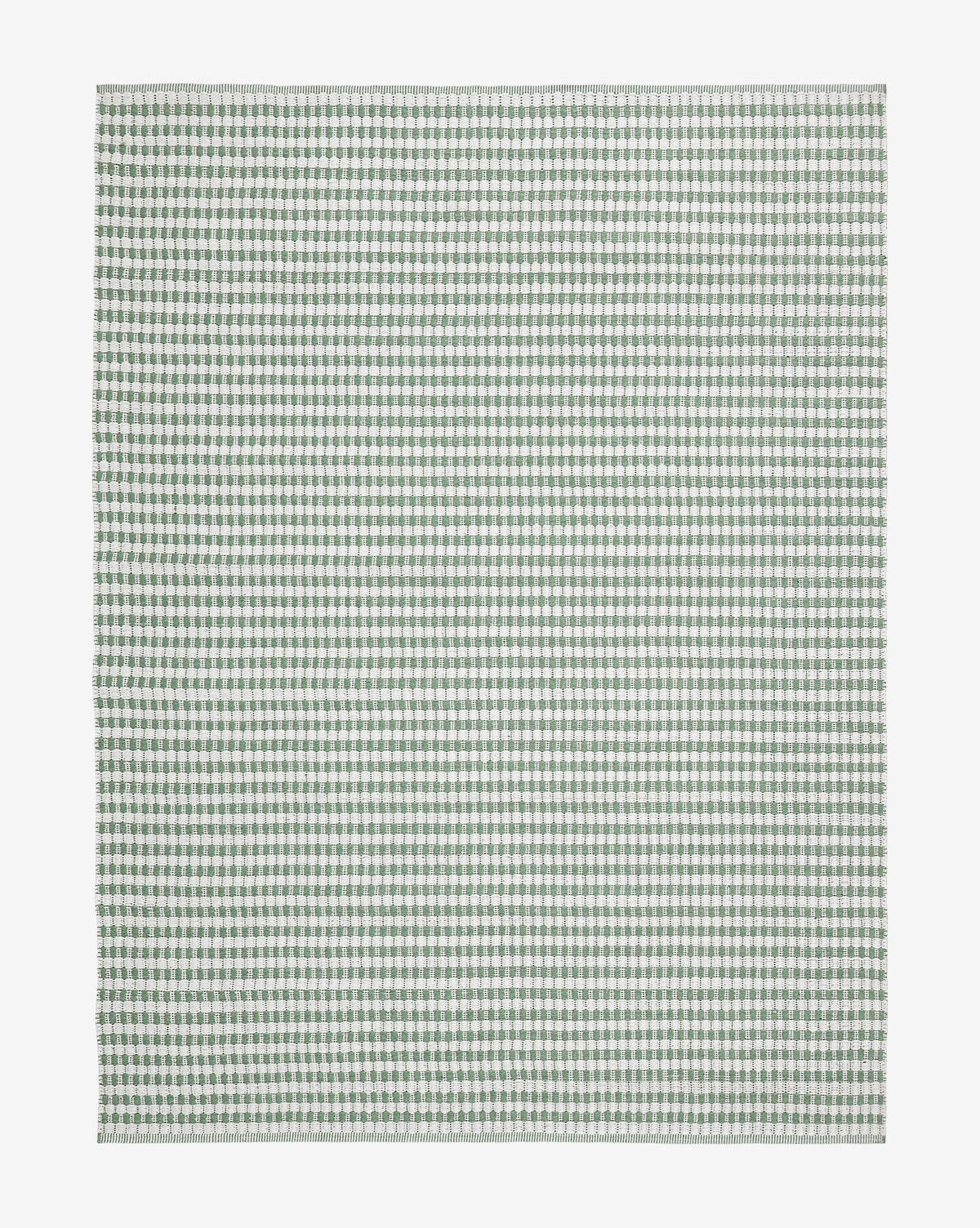 Tapis d'intérieur/extérieur tissé à la main vert Granada
