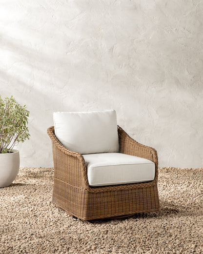 Chaise longue pivotante d'extérieur Haviland