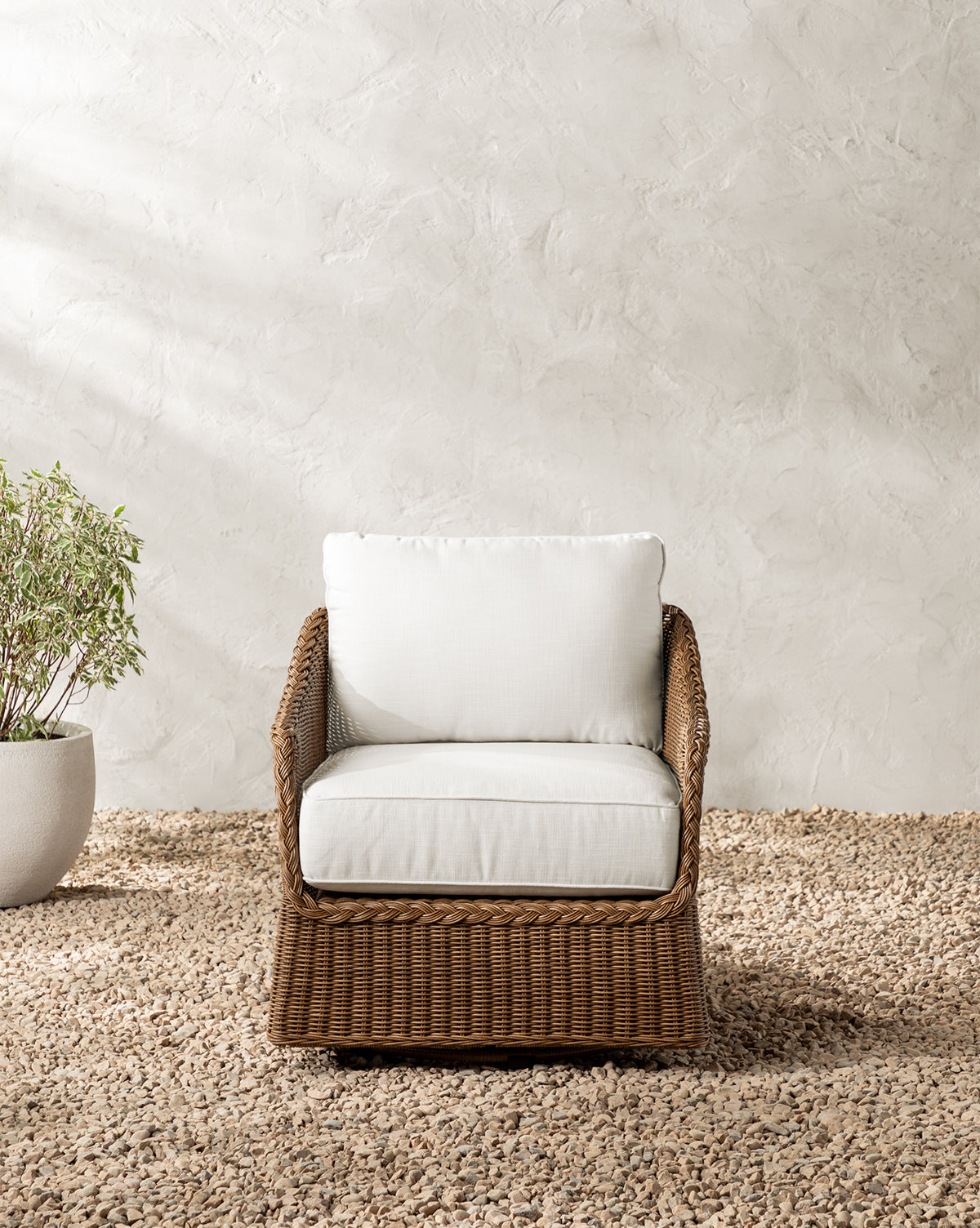 Chaise longue pivotante d'extérieur Haviland