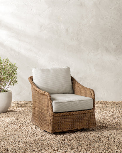 Chaise longue pivotante d'extérieur Haviland