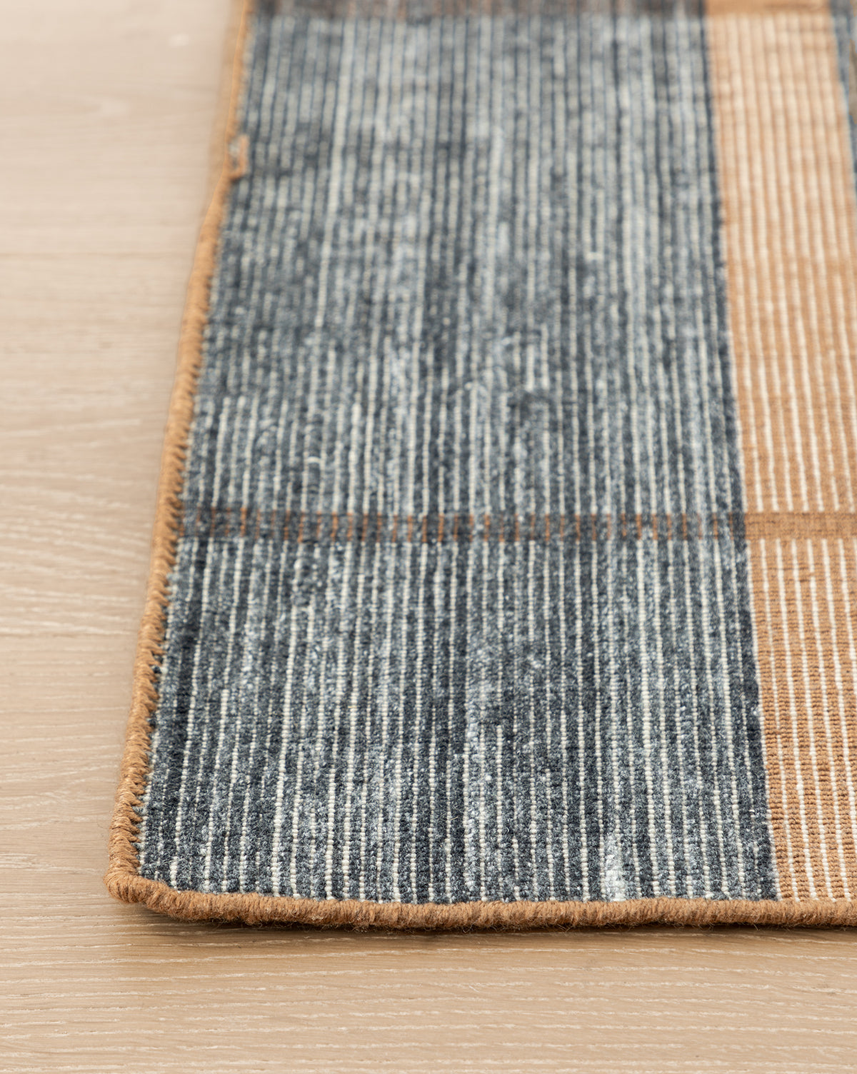 Tapis d'intérieur/extérieur tissé à la main Heriot