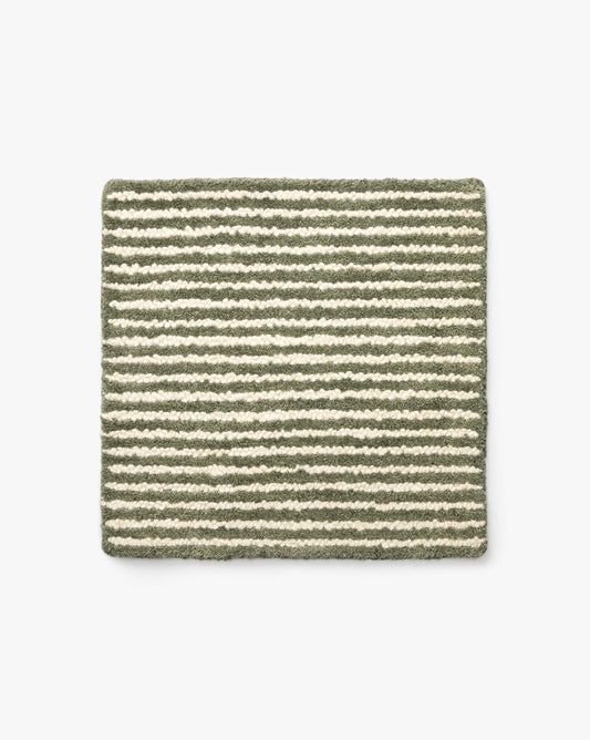 Échantillon de tapis en laine touffeté à la main Inara Olive