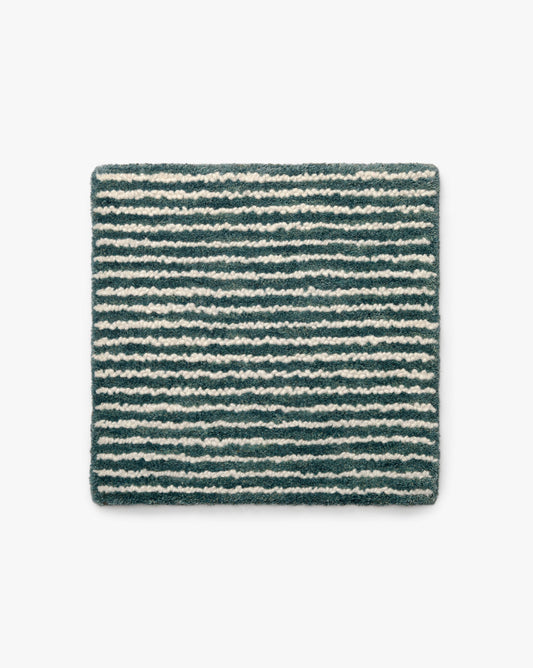 Échantillon de tapis en laine touffeté à la main Inara Ocean
