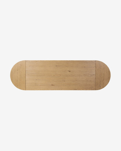 Table à manger extensible en chêne Kyler