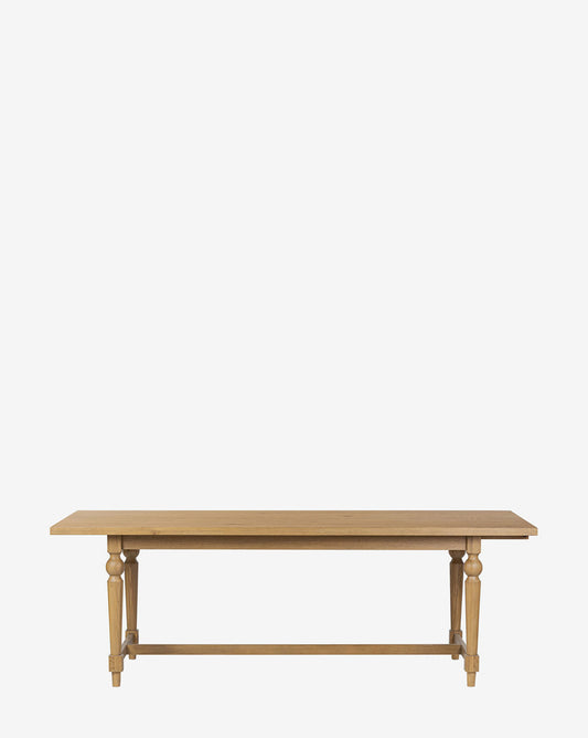 Table à manger extensible en chêne Kyler