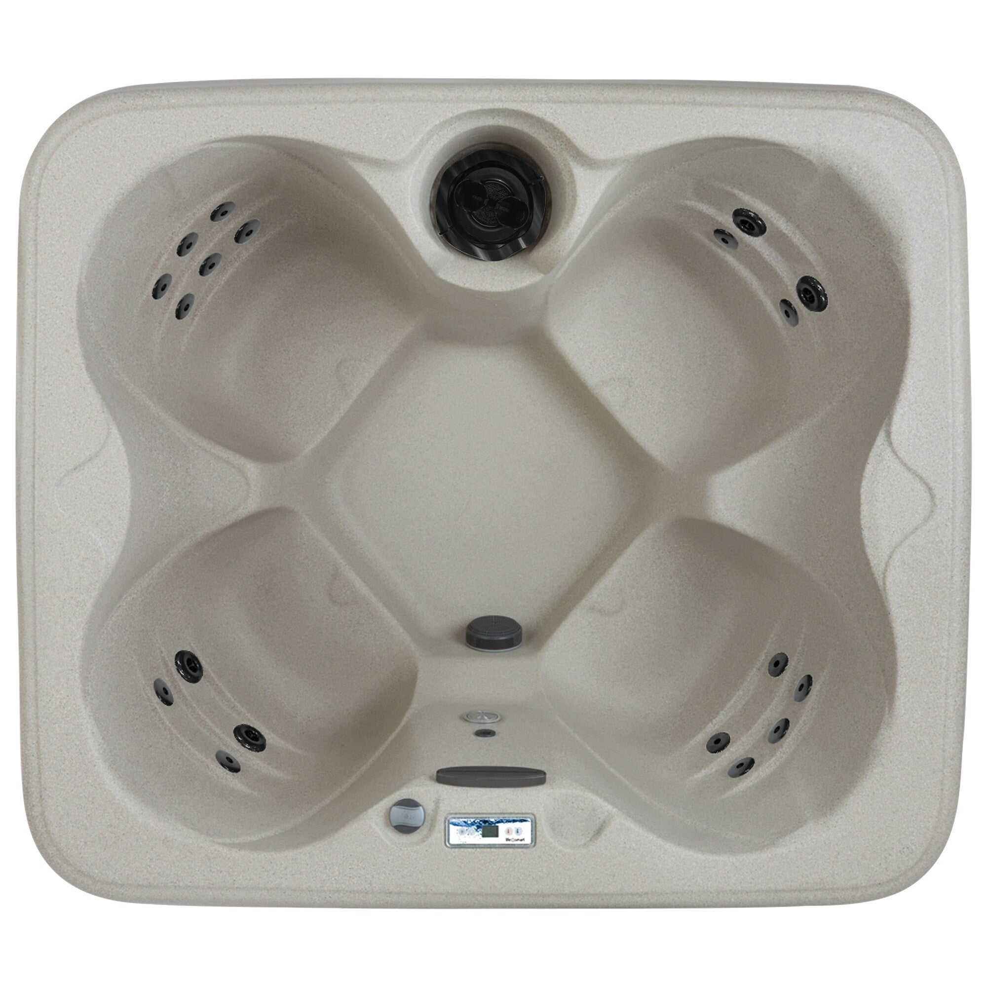 Lifesmart LS100 4-Person 13-Jet 110v Plug and Play Spa with Underwater LED Light