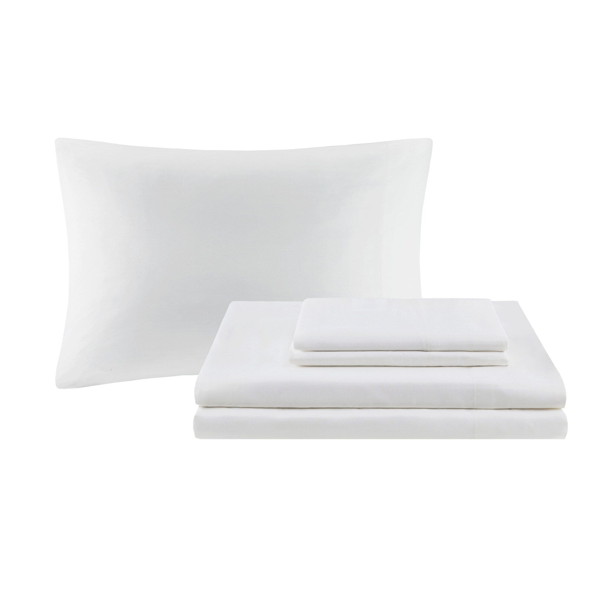 Madison Park Essentials Loretta 24-Piece Room in a Bag with Window Panels and Sheet Set