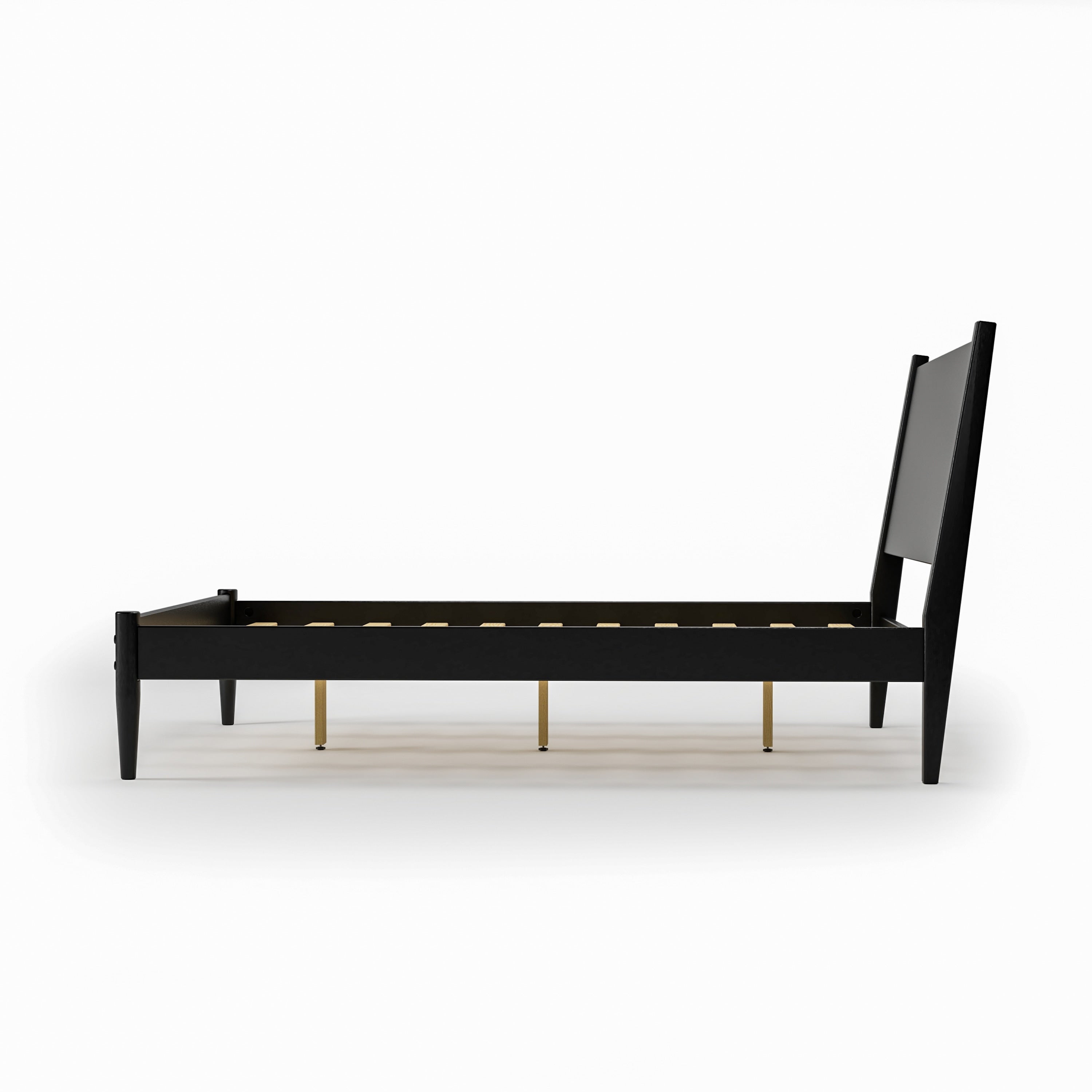 Mid-Century Panel Bed