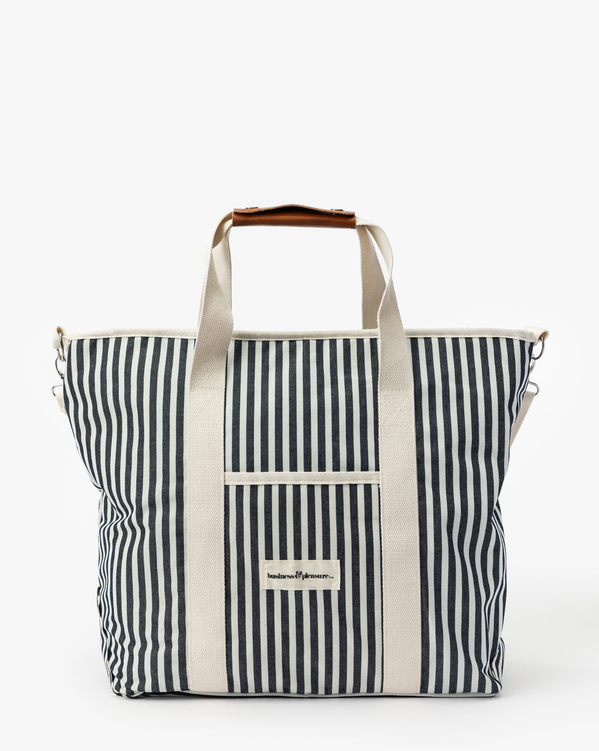 Sac isotherme à rayures bleu marine