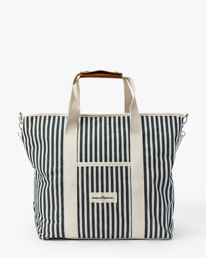 Sac isotherme à rayures bleu marine