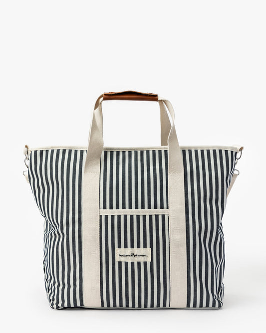 Sac isotherme à rayures bleu marine