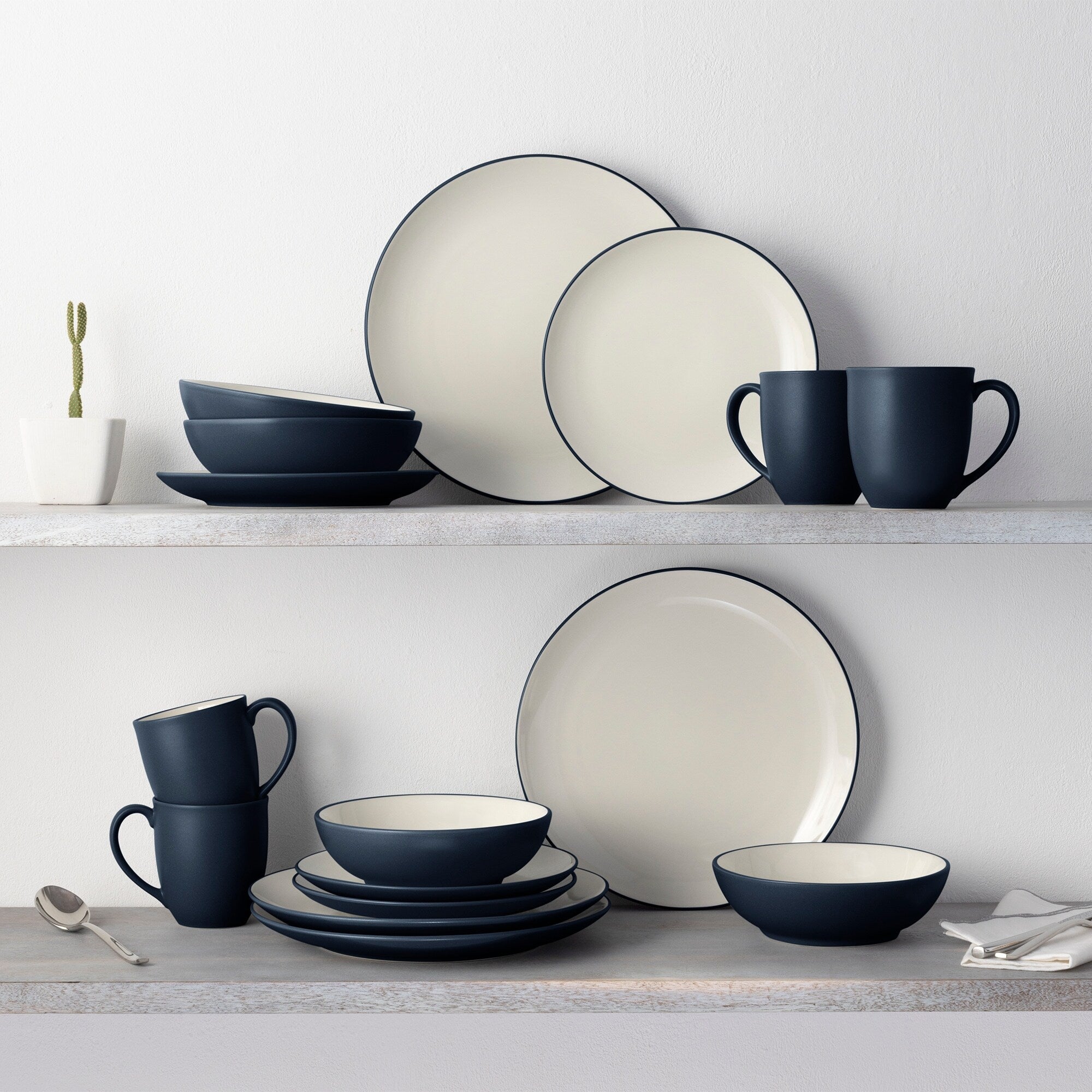 Noritake Colorwave 16-Piece Coupe Dinnerware Set, Service For 4