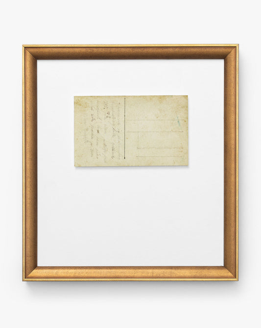 Adresse de la carte postale