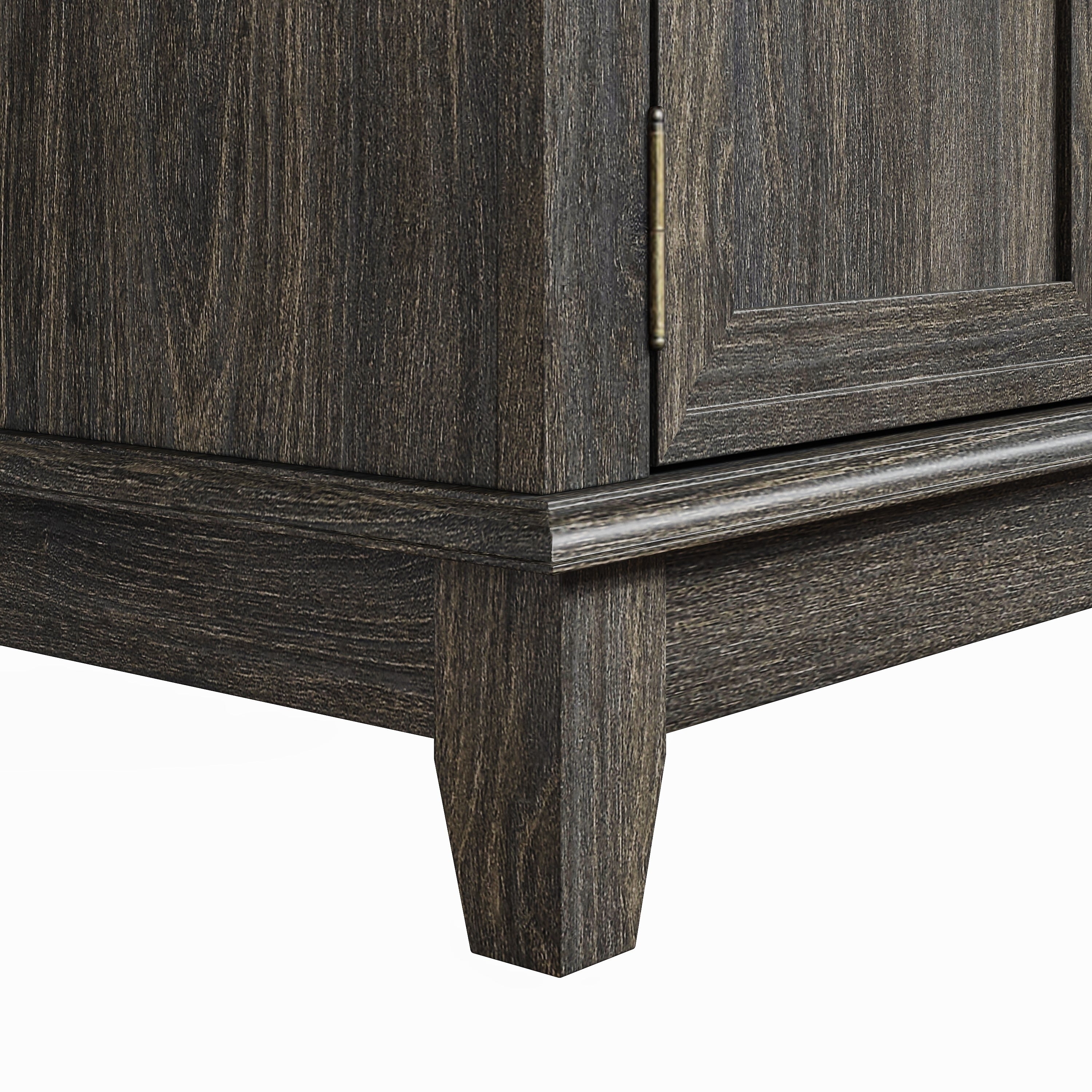 Rustic 72-Inch TV Stand with Adjustable Shelves, Hidden Storage - 72 in Width