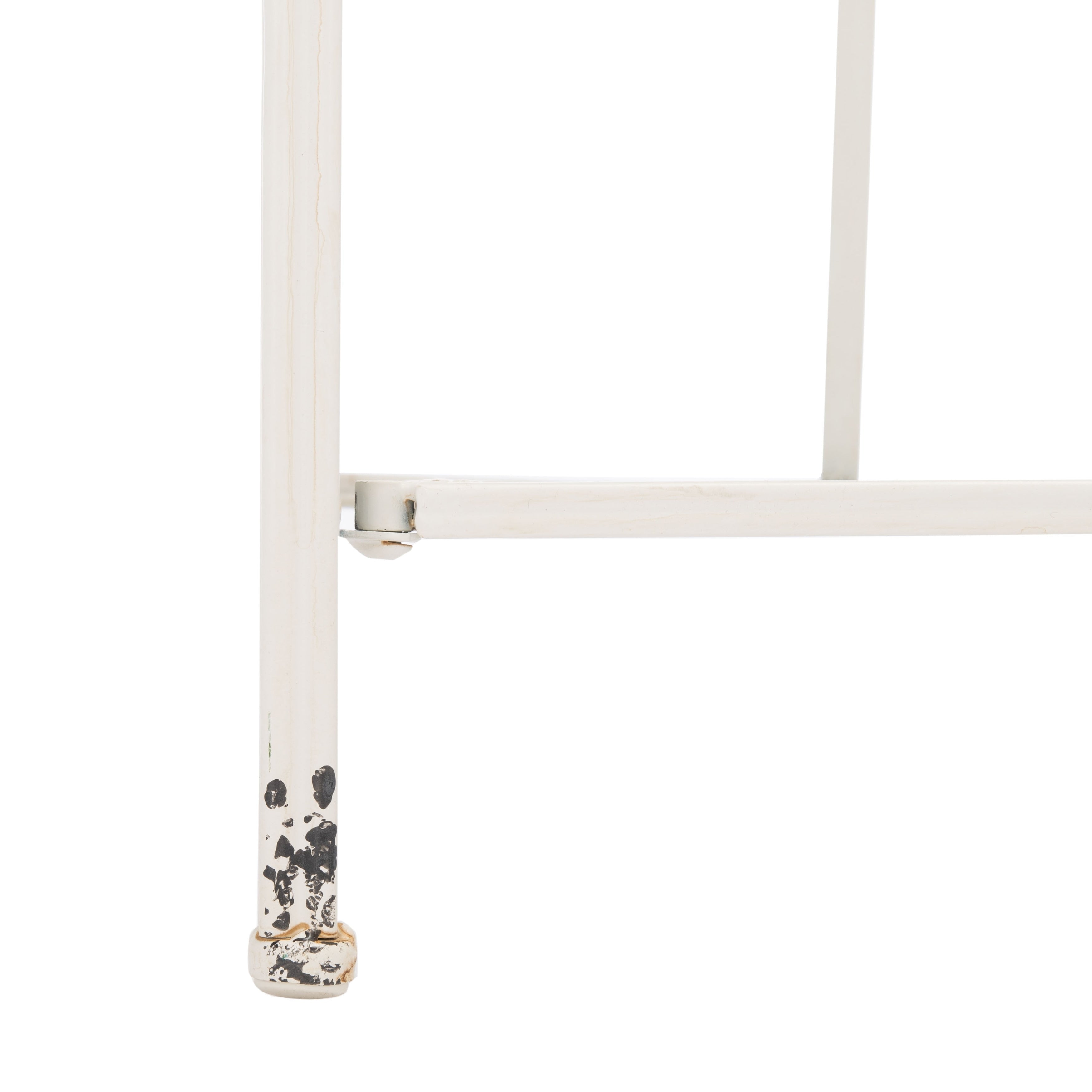 SAFAVIEH Bryn Victorian Wrought Iron 4-Tier Outdoor Bakers Rack - 25 In. W x 15 In. D x 63 In. H - 25W x 15D x 63H