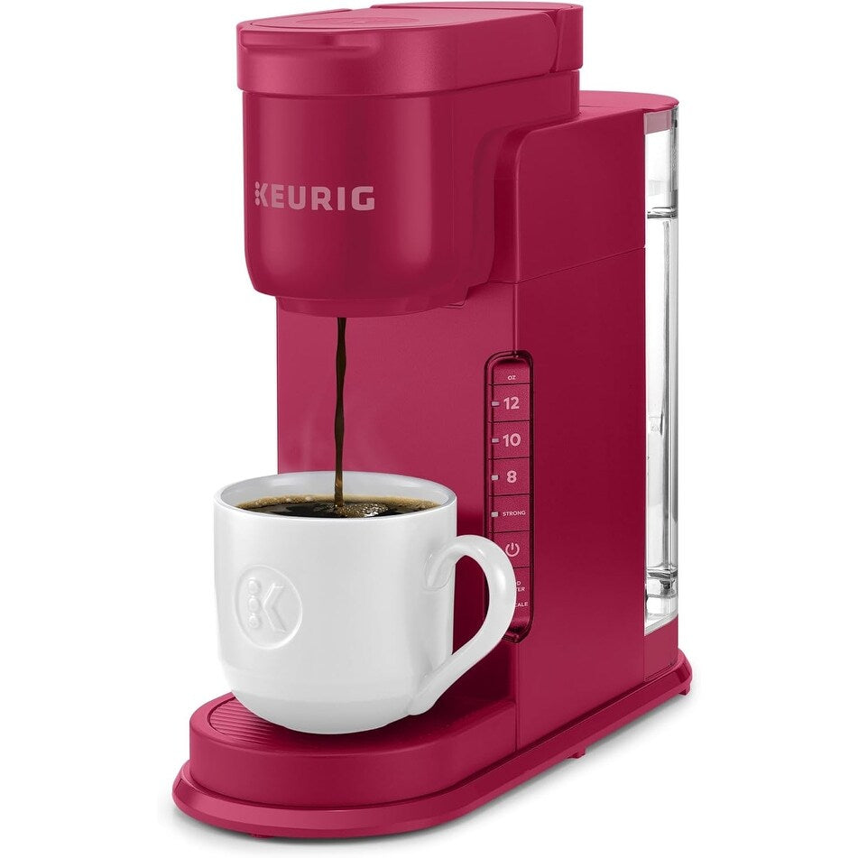 Single Serve K-Cup Coffee Maker, 3 Brew Sizes, Strong Brew, 42oz Reservoir, Island Berry