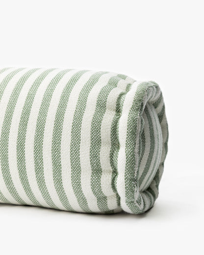Coussin traversin rayé intérieur/extérieur