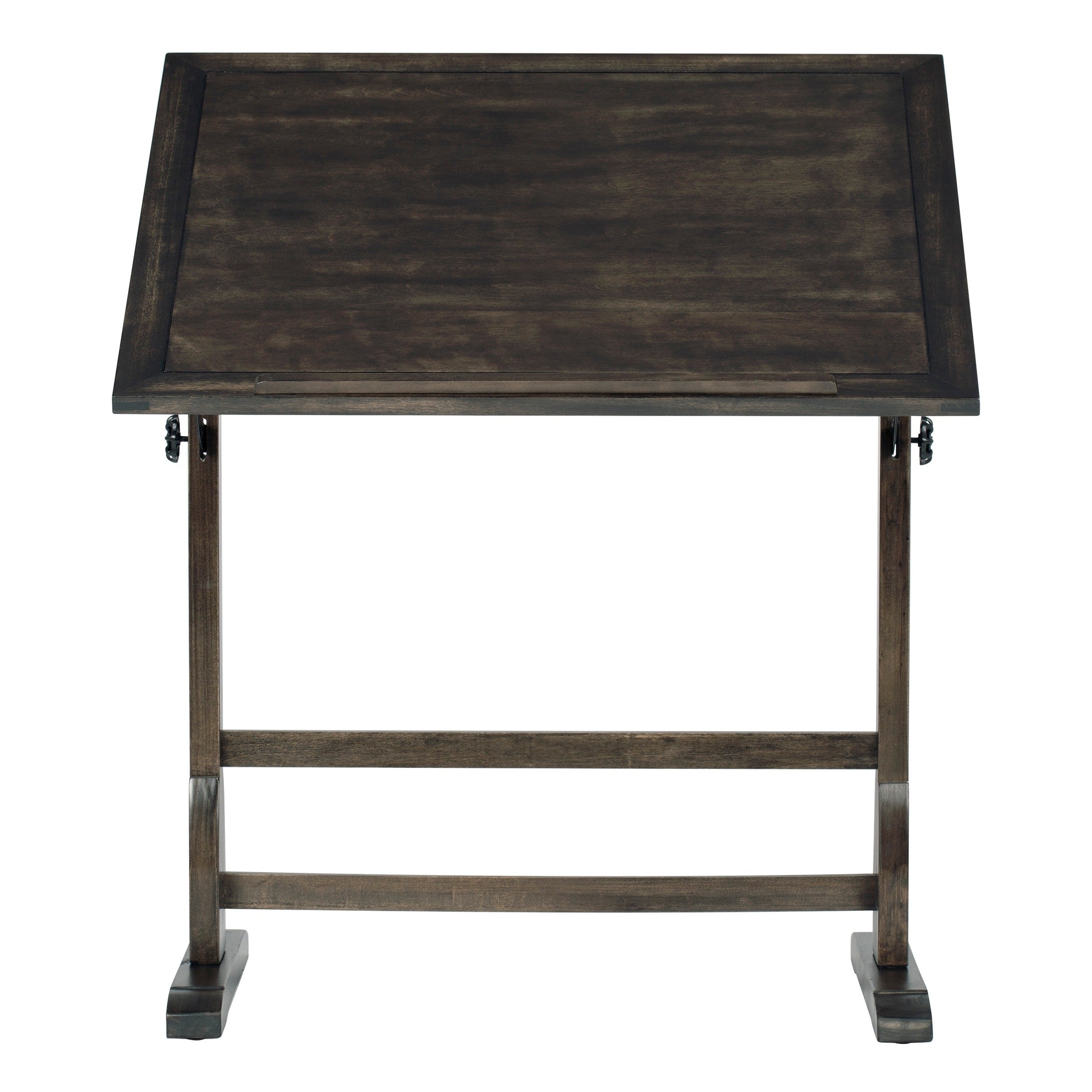 Studio Designs 36-inch Vintage Wood Drafting Table with Angle Adjustable Top for Drawing
