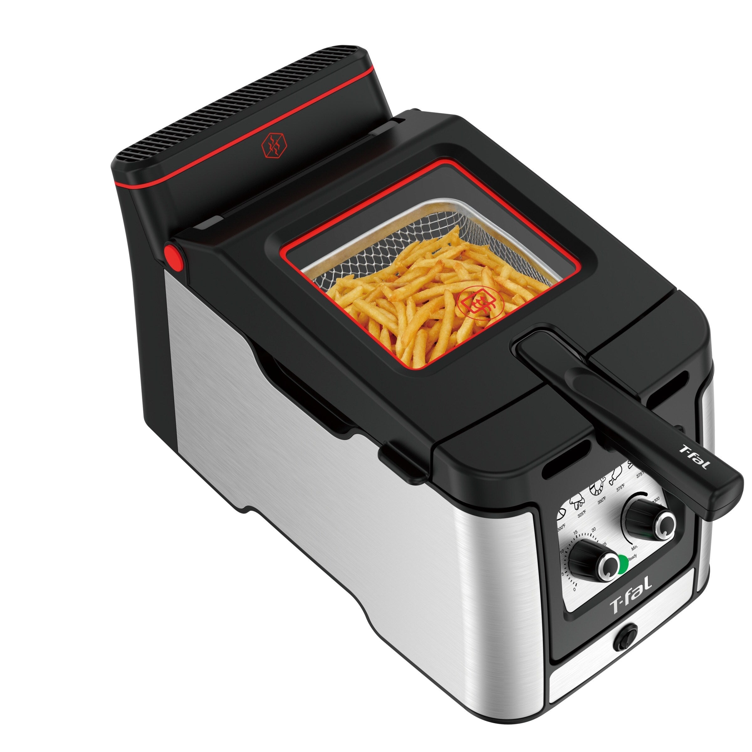 T-fal Advanced Odorless Deep Fryer With Immersion Element, 3.5 L Oil Capacity - 3.5 Liter