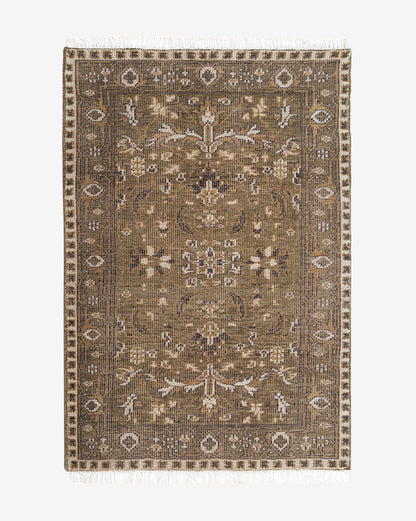Tapis en laine noué à la main Wayland