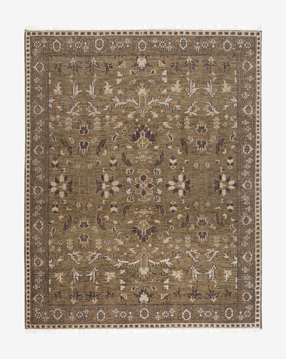 Tapis en laine noué à la main Wayland
