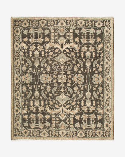 Tapis en laine noué à la main Wayland
