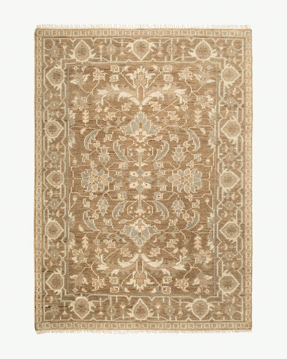 Tapis en laine noué à la main Wayland